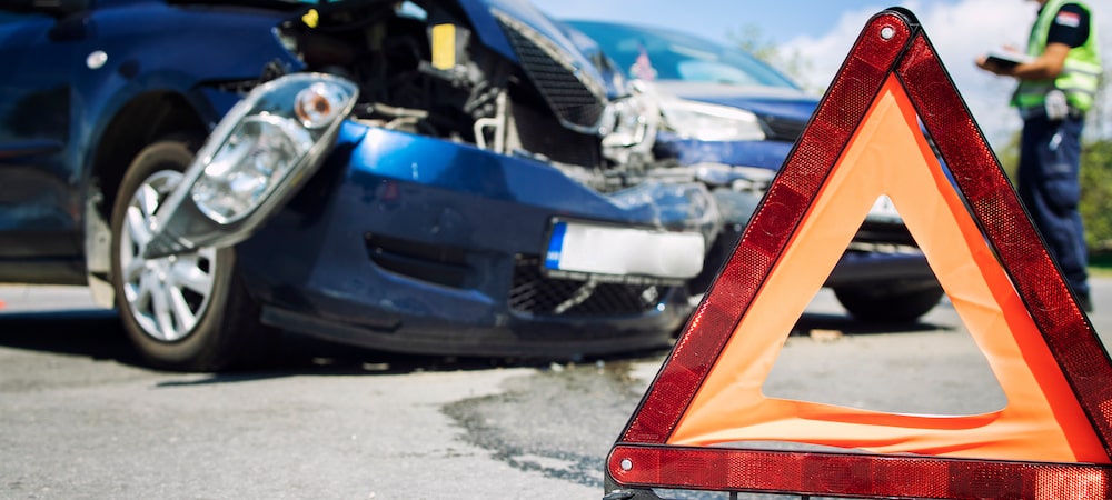Car Accident Scene